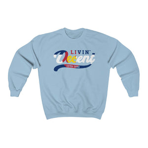 Unisex Crewneck Sweatshirt w/CO Flag Print