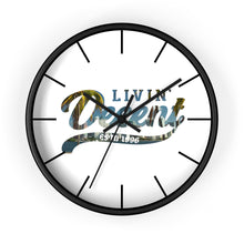 Load image into Gallery viewer, Wall Clock Miami Skyline