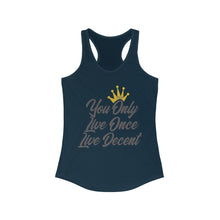 Load image into Gallery viewer, Women&#39;s YOLO Tank w/ grey print