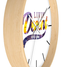 Load image into Gallery viewer, Wall Clock Colorado Skyline