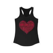 Load image into Gallery viewer, Women&#39;s Love Livin&#39; Tank w/ red print