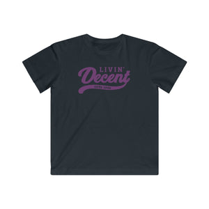 Kids T-Shirt Hot Pink Print