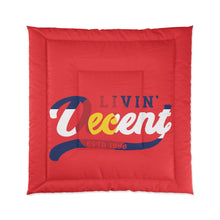 Load image into Gallery viewer, Comforter Red w/ CO Flag print