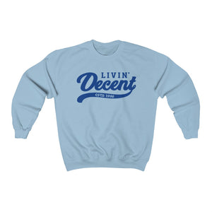 Unisex Crewneck Sweatshirt w/Royal Print