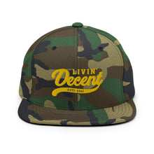 Load image into Gallery viewer, Snapback Hat w/ Yellow Embroidery