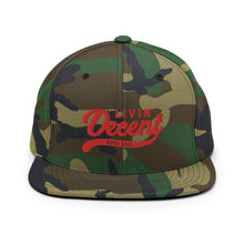 Load image into Gallery viewer, Snapback Hat w/ Red Embroidery