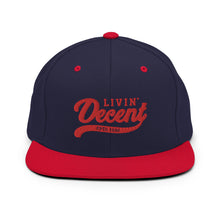 Load image into Gallery viewer, Snapback Hat w/ Red Embroidery