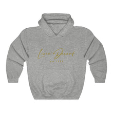 Load image into Gallery viewer, Unisex Hoodie LD signature Gold Print