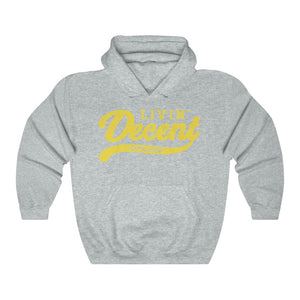 Unisex Hoodie Yellow Print