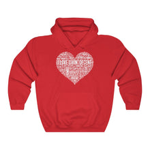 Load image into Gallery viewer, Unisex Hoodie Love Livin&#39; w/white Print