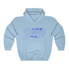 Load image into Gallery viewer, Unisex Hoodie Royal Outline Print