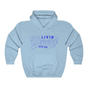 Unisex Hoodie Royal Outline Print