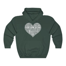 Load image into Gallery viewer, Unisex Hoodie Love Livin&#39; w/white Print