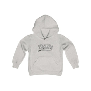 Youth Hoodie Cement Print