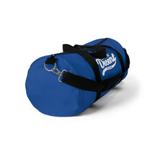 Load image into Gallery viewer, Duffel Bag Royal w/ White Print