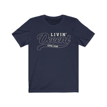 Load image into Gallery viewer, Unisex Jersey Short Sleeve Cream Outline Print