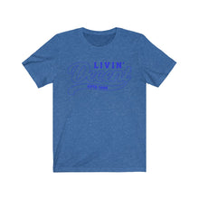 Load image into Gallery viewer, Unisex Jersey Short Sleeve Royal Outline Print