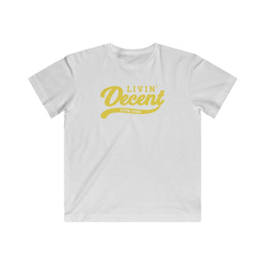 Kids T-Shirt Yellow Print