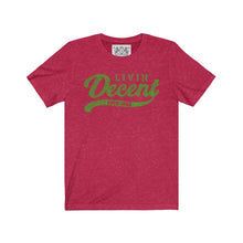 Load image into Gallery viewer, Unisex Jersey Word Cloud w/kelly green print