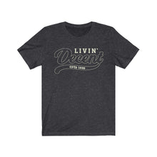 Load image into Gallery viewer, Unisex Jersey Short Sleeve Cream Outline Print