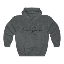 Load image into Gallery viewer, Unisex Hoodie LD signature Black Print