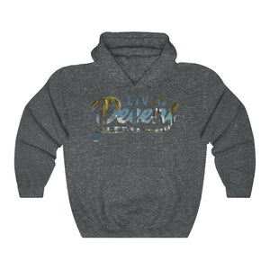 Unisex Hoodie Miami Skyline Print