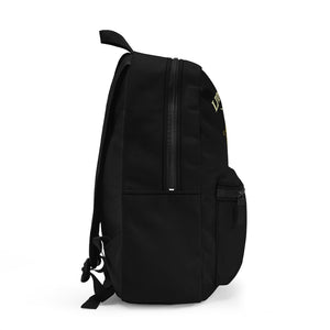 Backpack Black w/ Lifestyle print