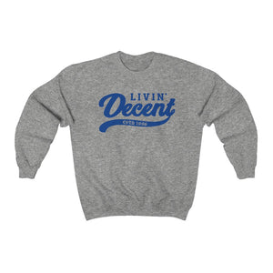 Unisex Crewneck Sweatshirt w/Royal Print