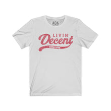 Load image into Gallery viewer, Unisex Jersey Word Cloud w/red print