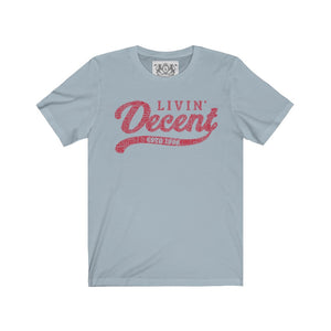 Unisex Jersey Word Cloud w/red print