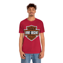 Load image into Gallery viewer, Unisex Jersey Short Sleeve Tee Ridin&#39; Decent Lifestyle Print