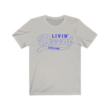 Load image into Gallery viewer, Unisex Jersey Short Sleeve Royal Outline Print