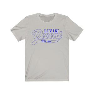 Unisex Jersey Short Sleeve Royal Outline Print