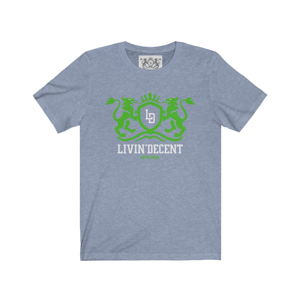 Unisex Jersey Short Sleeve Regal kelly green/white