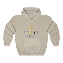 Load image into Gallery viewer, Unisex Hoodie V-Crown Black/Gold print