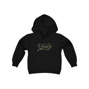 Youth Hoodie Camo Print