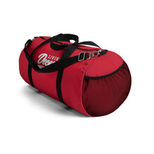 Load image into Gallery viewer, Duffel Bag Red w/ White Print