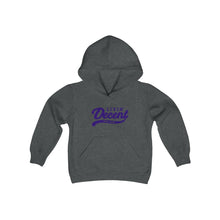 Load image into Gallery viewer, Youth Hoodie Purple Print