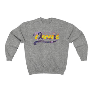 Unisex Crewneck Sweatshirt w/Denver Skyline Print