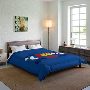 Comforter Royal w/ CO Flag print