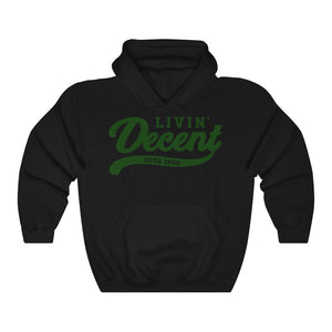 Unisex Hoodie Kelly Green Print