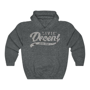 Unisex Hoodie Cement Print