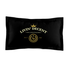 Load image into Gallery viewer, Pillow Sham Black w/ Lifestyle Print