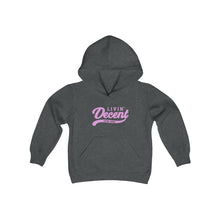 Load image into Gallery viewer, Youth Hoodie Pink Print