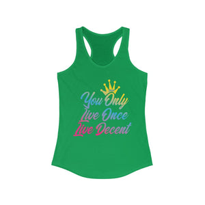 Women's YOLO Tank gradient