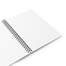 Load image into Gallery viewer, Spiral Notebook Black Regal w/Gold-White - Ruled Line