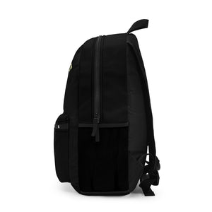 Backpack Black w/ Lifestyle print