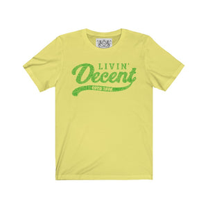 Unisex Jersey Word Cloud w/kelly green print