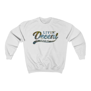 Unisex Crewneck Sweatshirt w/Miami Skyline Print