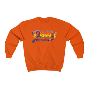 Unisex Crewneck Sweatshirt w/Denver Skyline Print